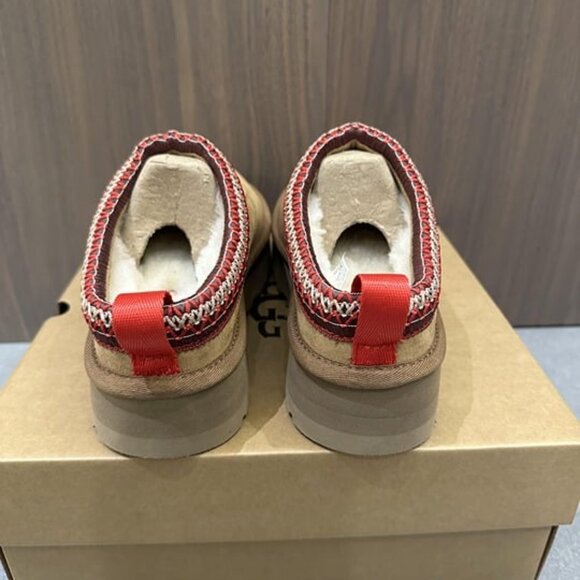 Ugg Tazz Platform Slippers Chestnut - Picture 4 of 5
